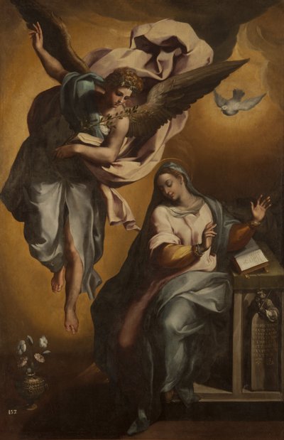 The Annunciation of Mary by Gregorio Martínez